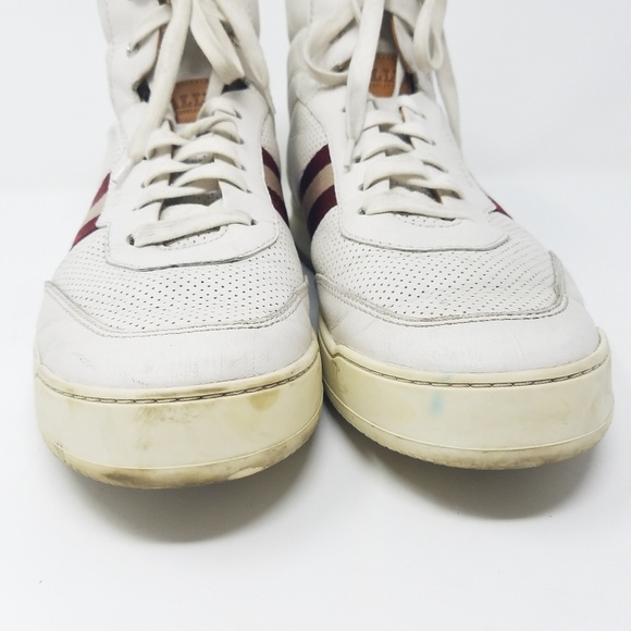 Bally Atilio men 11 white high top sneaker - Picture 4 of 7